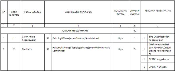 Formasi CPNS 2013 BNP2TKI Formasi CPNS 2013 BNP2TKI