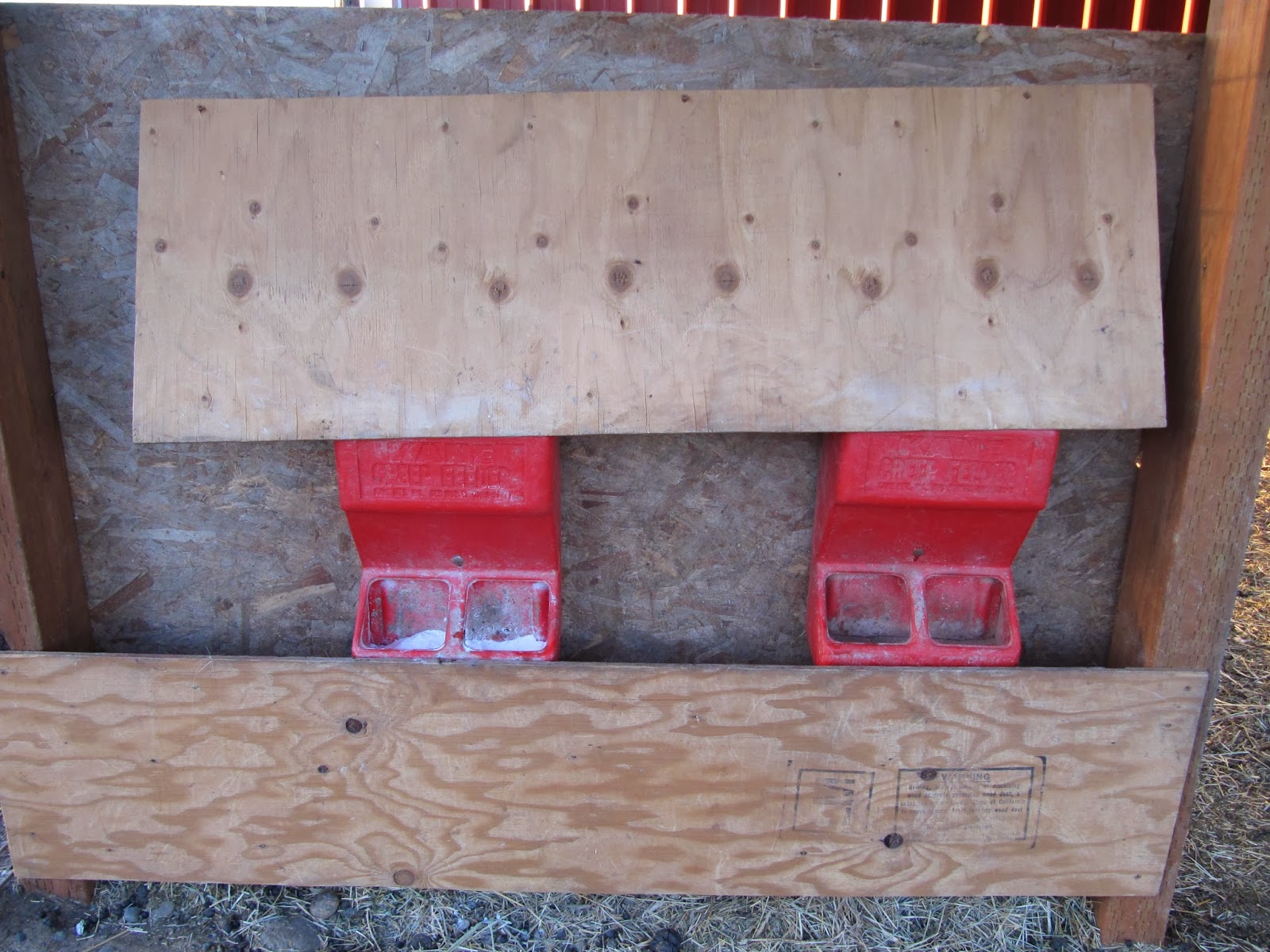 LIBERTY FARM CASHMERE GOATS Mineral Feeders