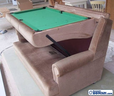 Gabungan Sofa Dan Meja Snooker