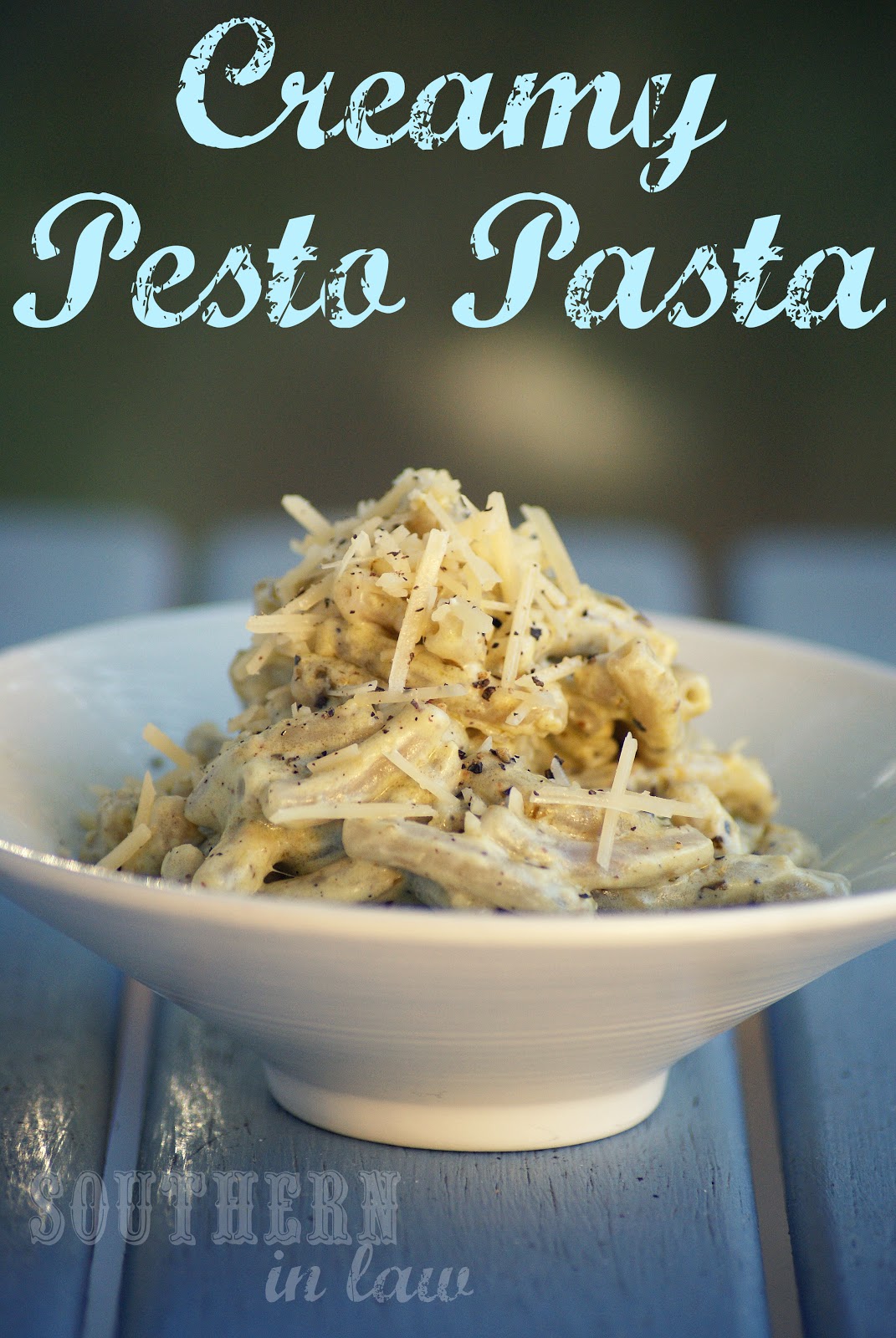Southern In Law Saturday Spotlight Creamy Pesto Pasta Berconia
