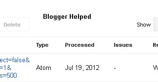 Google Webmaster Tool Indexes 26 Pages When You Submit Your Blogger