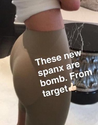 Kylie Jenner denies wearing 'butt pads' after posting revealing selfie