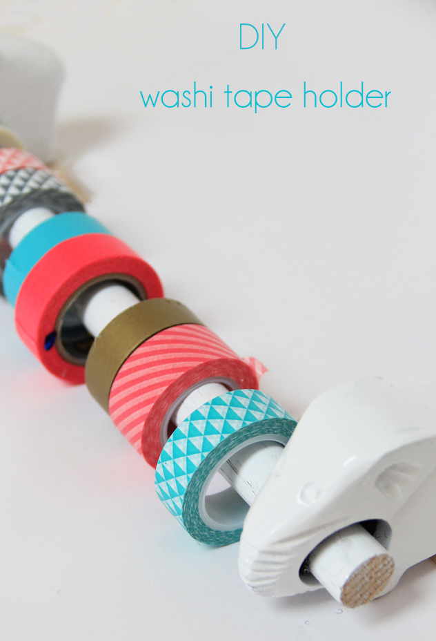 A Bubbly Life DIY Washi Tape Holder