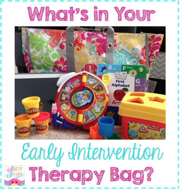 Kidz Learn Language What's In Your Early Intervention Kit? A linkup post