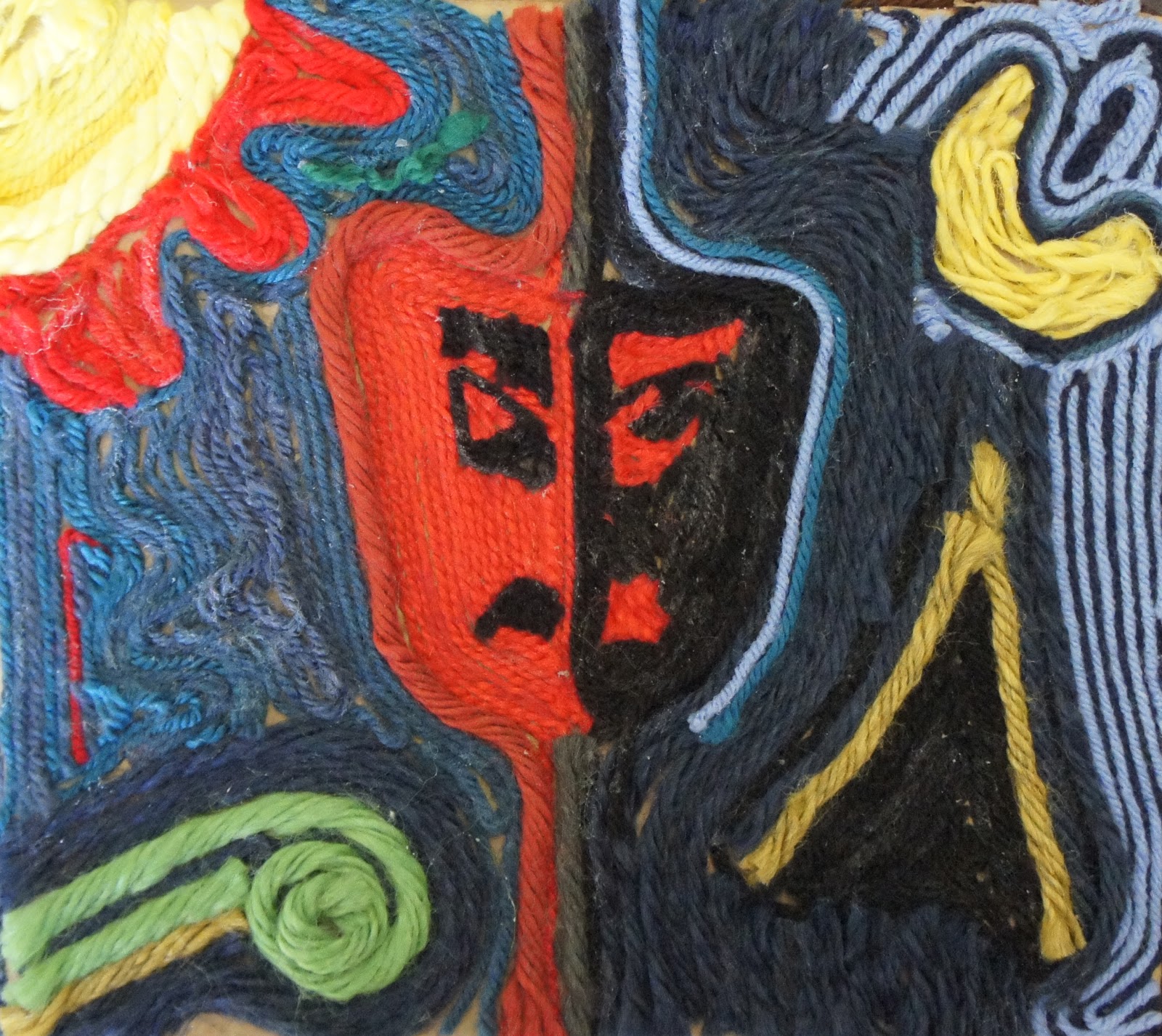 Crafts Yarn Painting