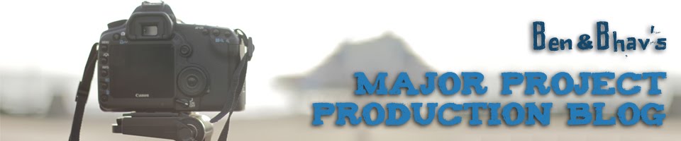 Major Project Production Blog