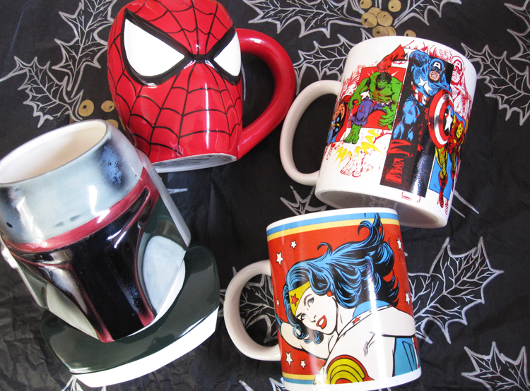 Gift Idea for Superhero/Film Fans: Mugs! 