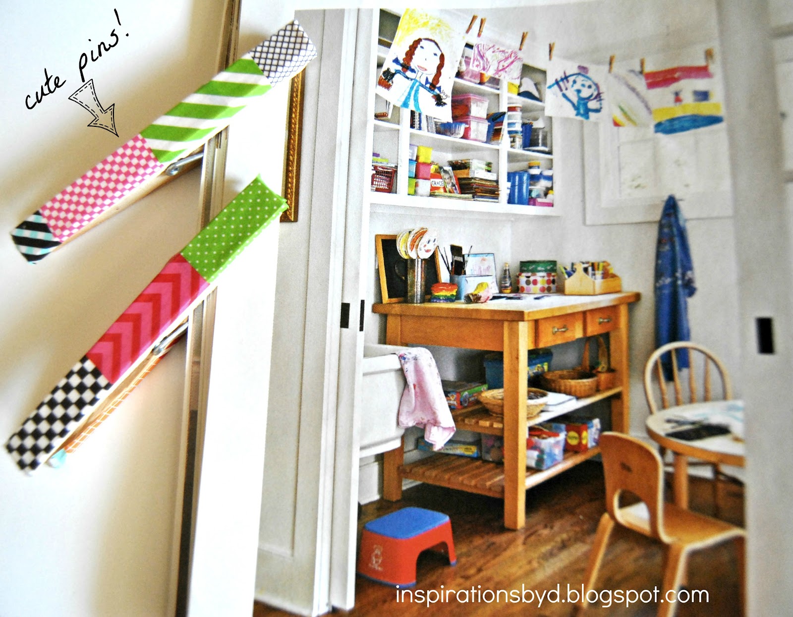 Inspirations by D How to Decorate Clothes Pins