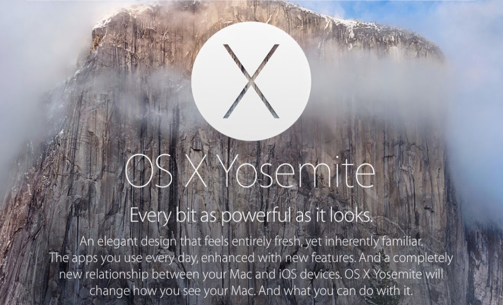Apple releases OS X Yosemite Developer Preview 3