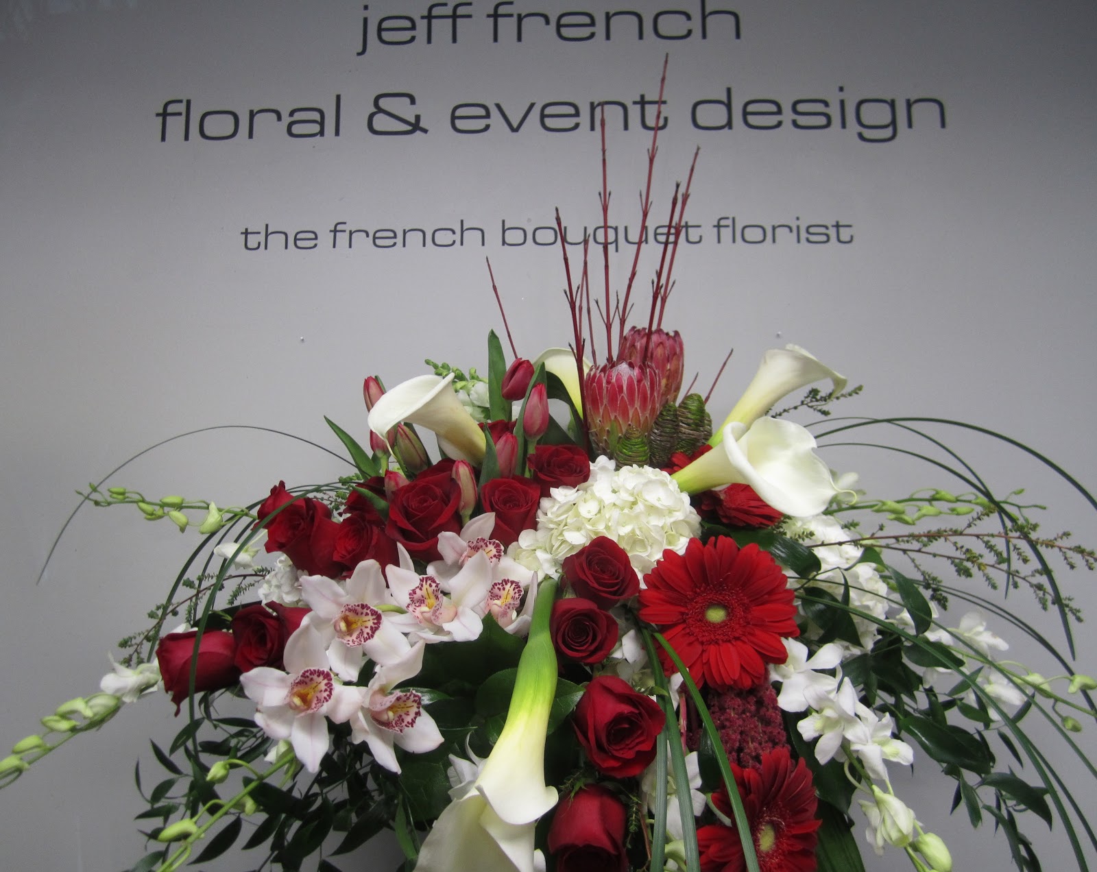 jeff french floral & event design funeral flowers