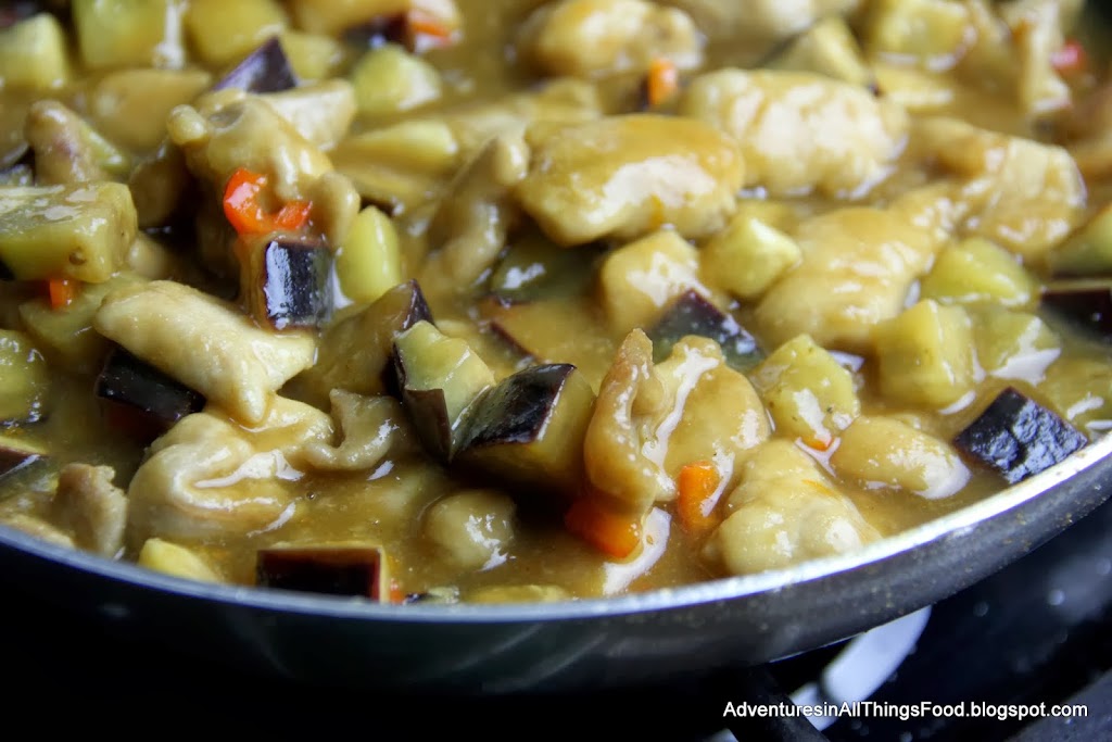 Adventures in all things food Orange Chicken and Eggplant A