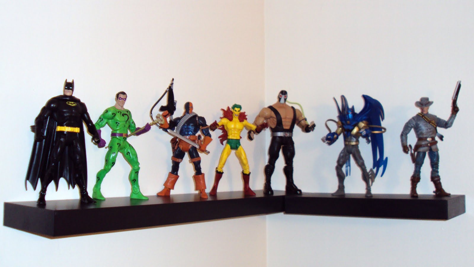 action figure wall shelf