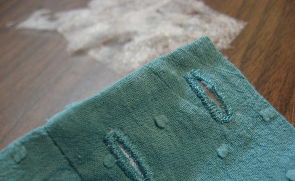 Sewing on Pins Tutorial Stabilizing Thin Fabric for Buttonholes