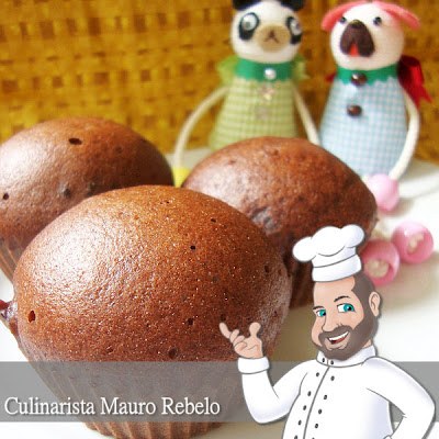Bolinho de Chocolate Cozido no Vapor Diet e Light bolo japonês, japão, cake, japan, チョコ蒸しパン, bolo cozido no vapor, cozido no vapor, bolinho no vapor, receita bolo, bolos e tortas, receita do bolo, bolo receita, diet, light, bolo diet, bolo light, bolo diabéticos, bolo, dieta, torta