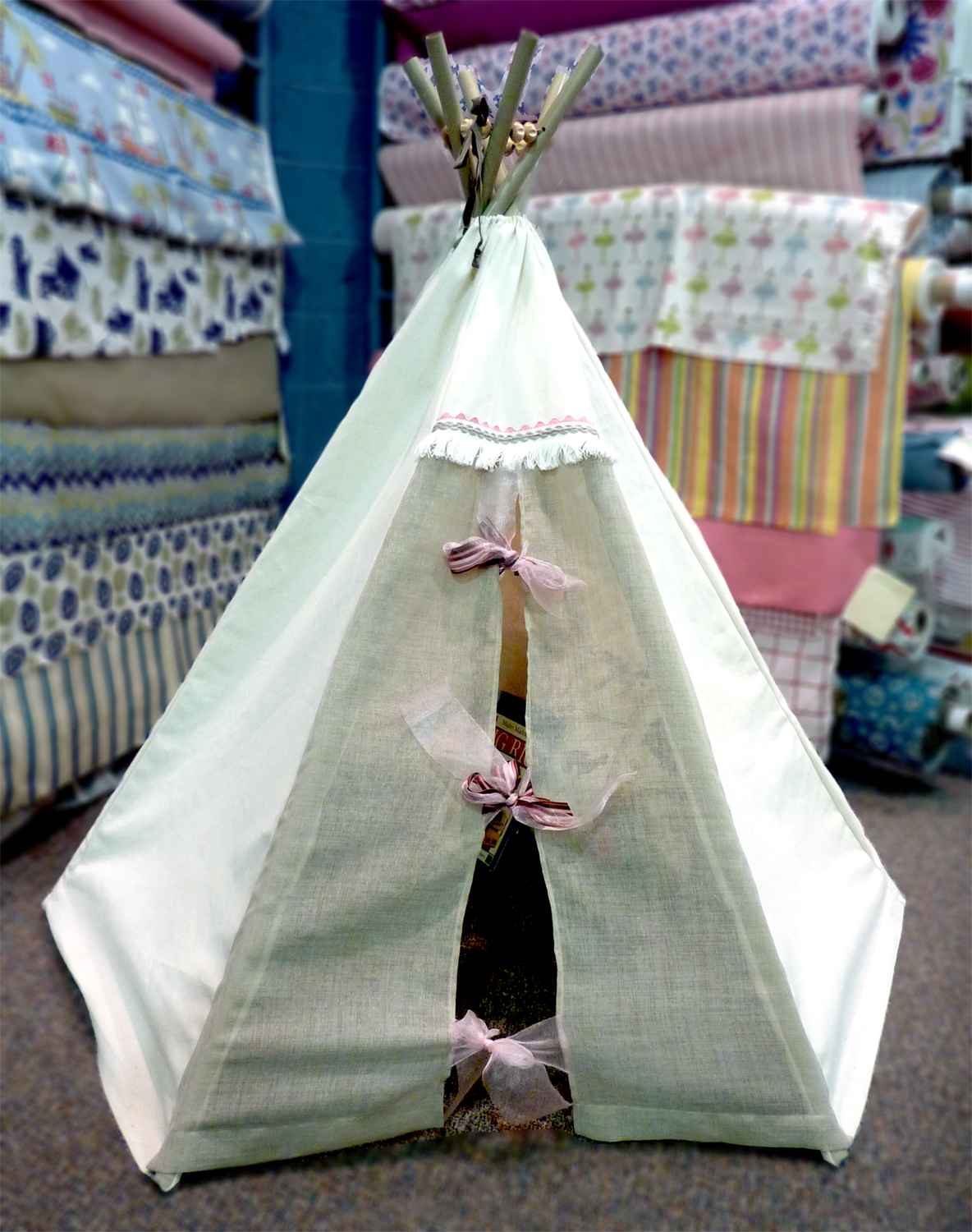 Sewing Dish TeePee Play Tent
