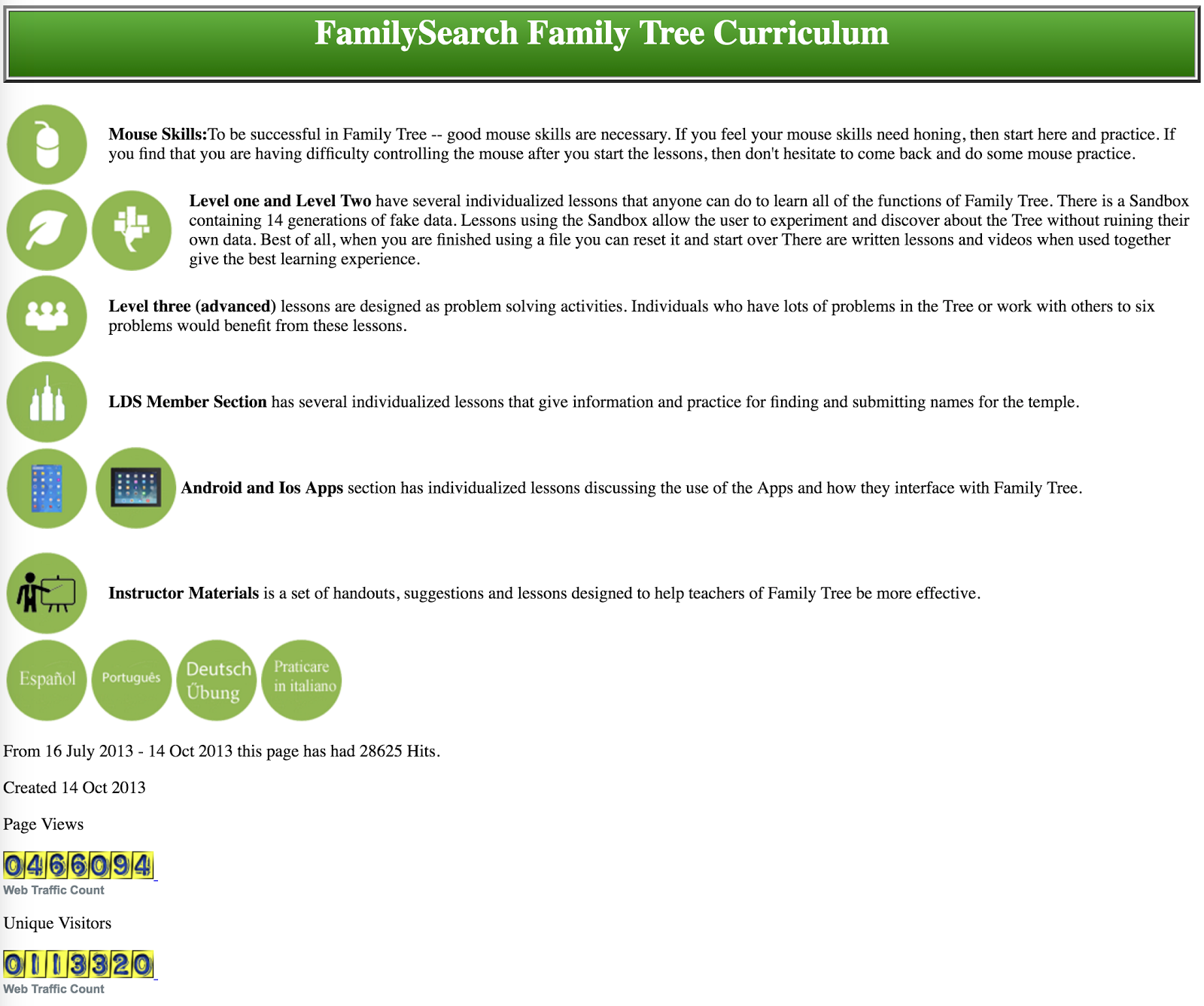 how do family trees work