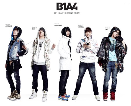 Harga Tiket Konser B1A4 Jakarta 2013