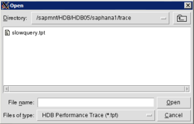 How to use HDBAdmin to analyze performance traces in SAP HANA How to use HDBAdmin to analyze performance traces in SAP HANA