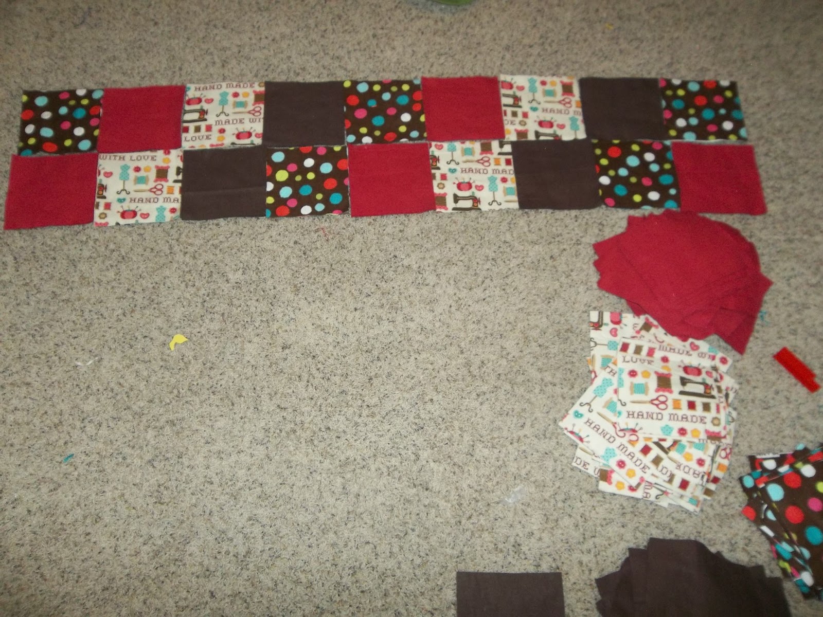 One of a Kind Rag Quilt Tutorial!!!