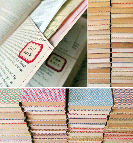 hello there! house Organize Your Life // Book Page Pockets for Storage