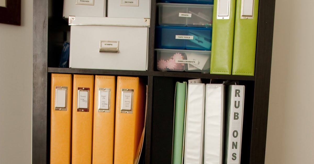 bizzydayz Scrapbooking Storage