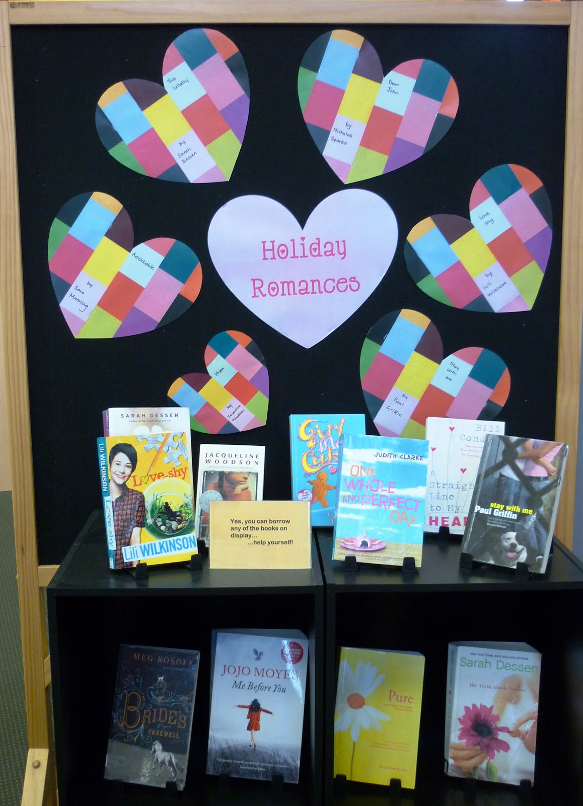 Library Displays Holiday Romance