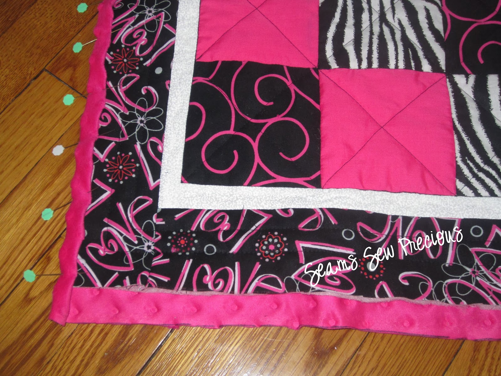 Seams Sew Precious A Self Binding Baby Quilt