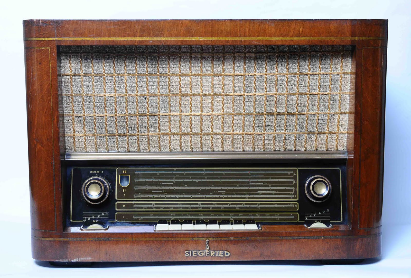 Old Vintage Gallery Radio "Siegfried" W750 made in Germany