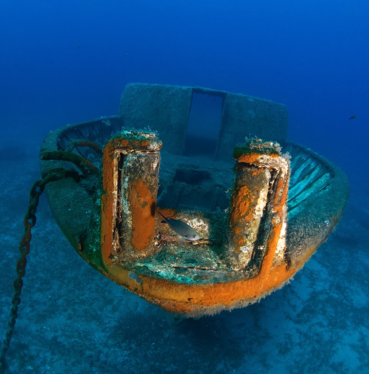 Cyprus first artificial reef in Protaras: the Liberty Wreck