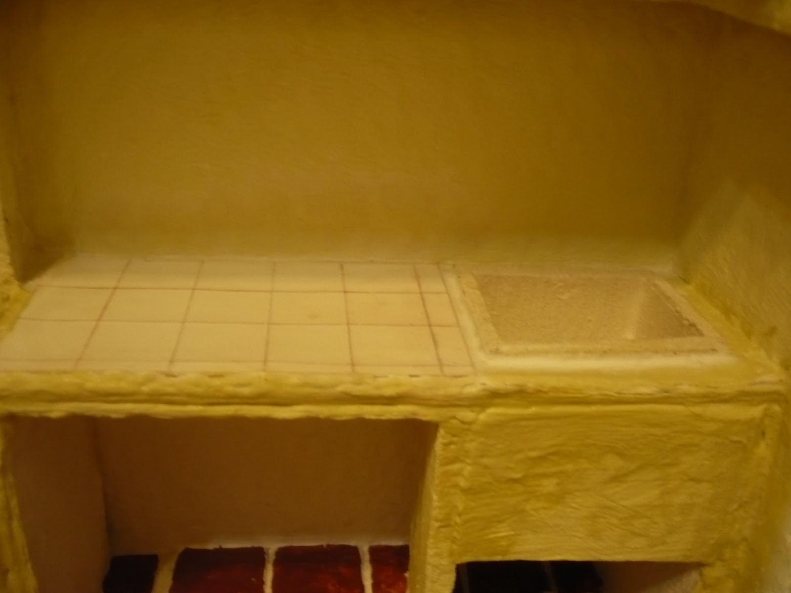 VISTIENDO SUEÑOS - Toñi Gago: PASO A PASO UNA ESCENA PARA UNA COCINA