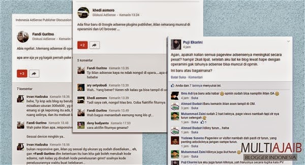 Cara menampilkan iklan Versi Mobile Cara menampilkan iklan Versi Mobile