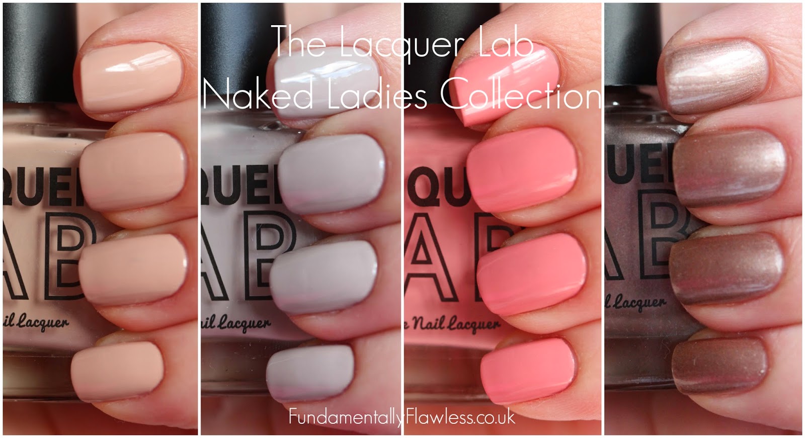 The Lacquer Lab Naked Ladies Collection Swatches and Review