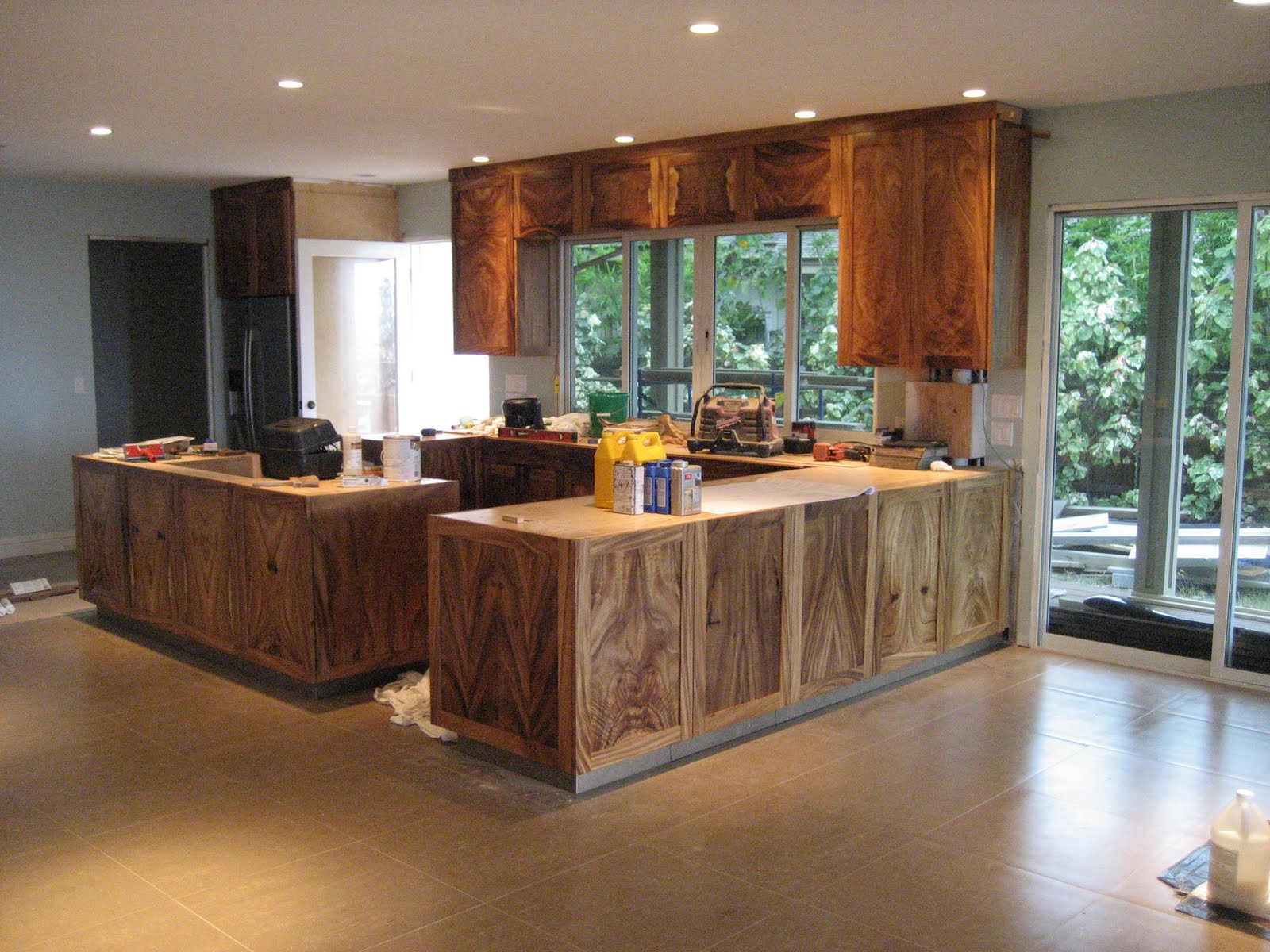 Mahogany kitchen cabinet Posted by marci at 12:53 AM