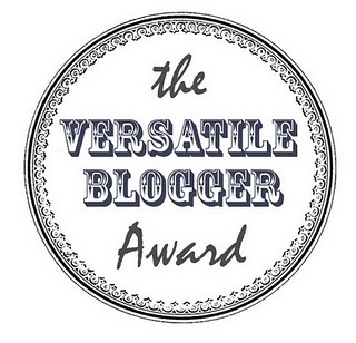 Versatile blogger award, blogger award