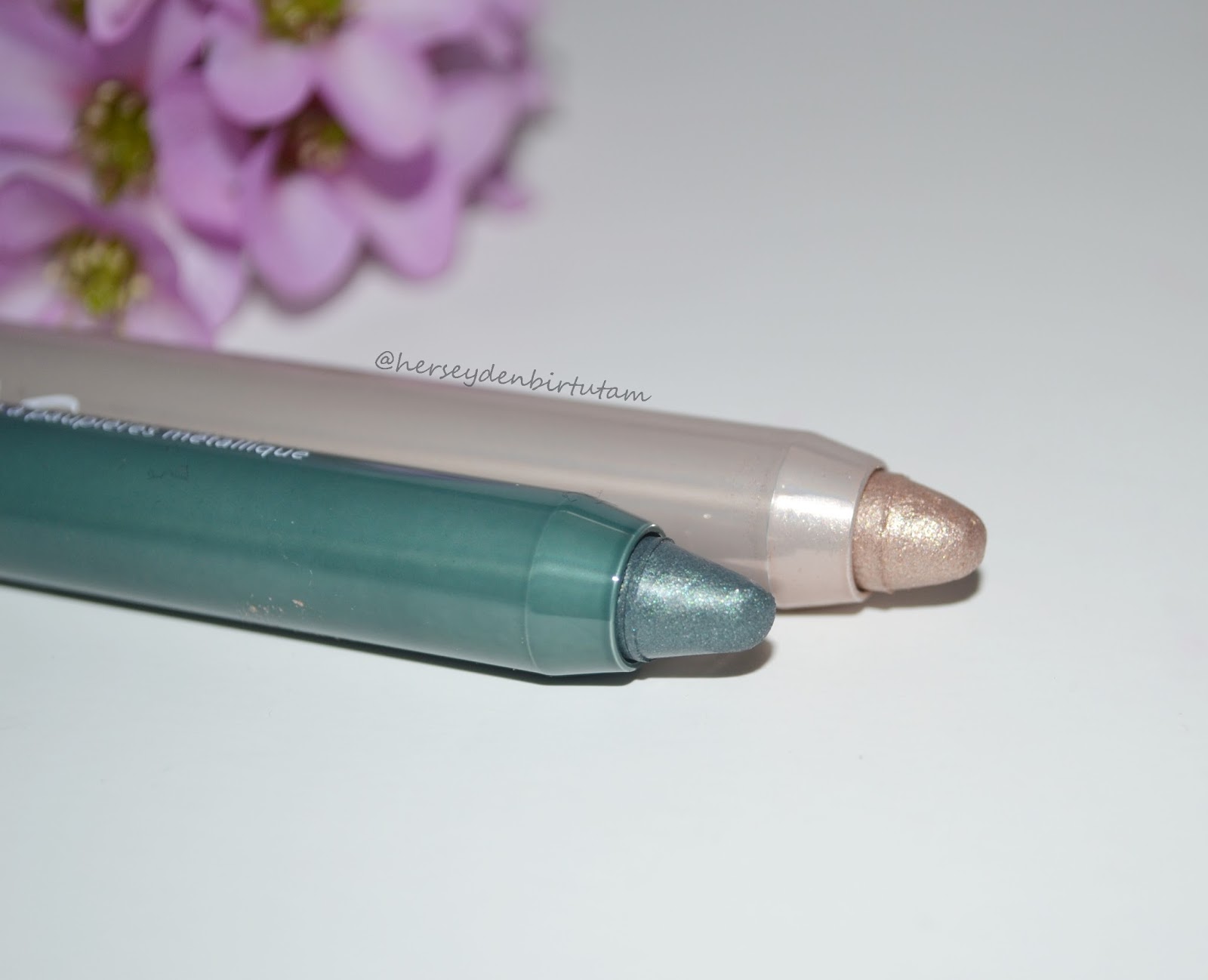 gosh forever metalik goz farlari beige ve green her seyden bir tutam bloglovin