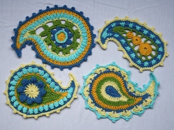 Daily Handmade Picks: Daily Handmade Pick: Paisley Crochet Pattern