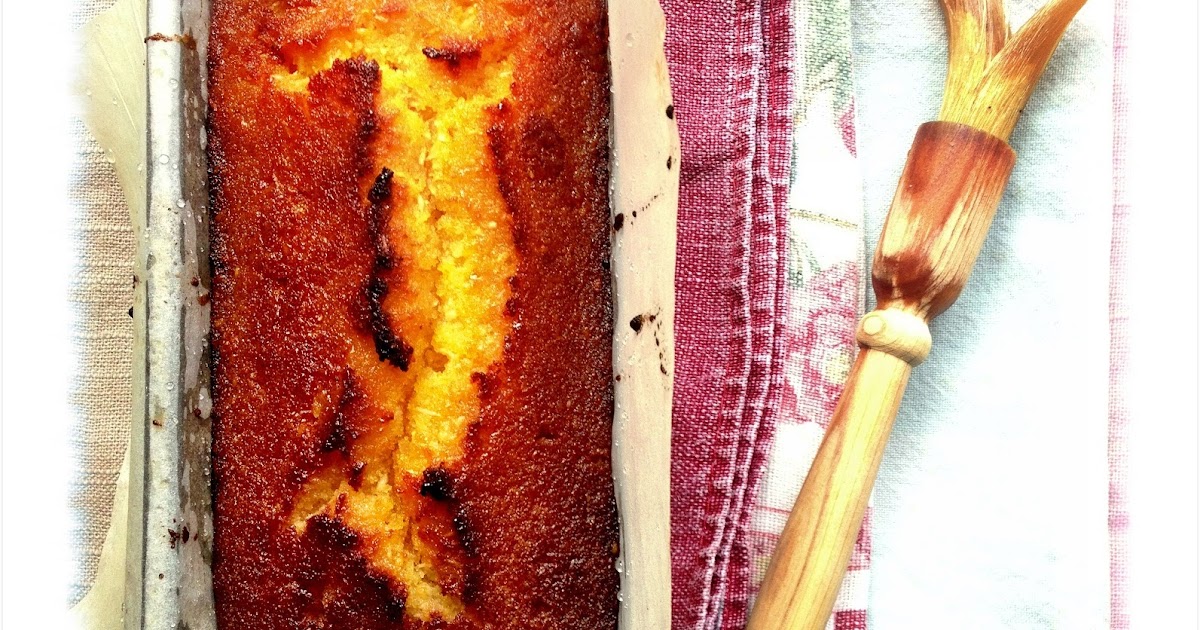 Toast Semolina, Coconut & Marmalade Cake