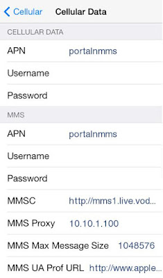 Vodafone India APN Settings for iPhone Vodafone India APN Settings for iPhone