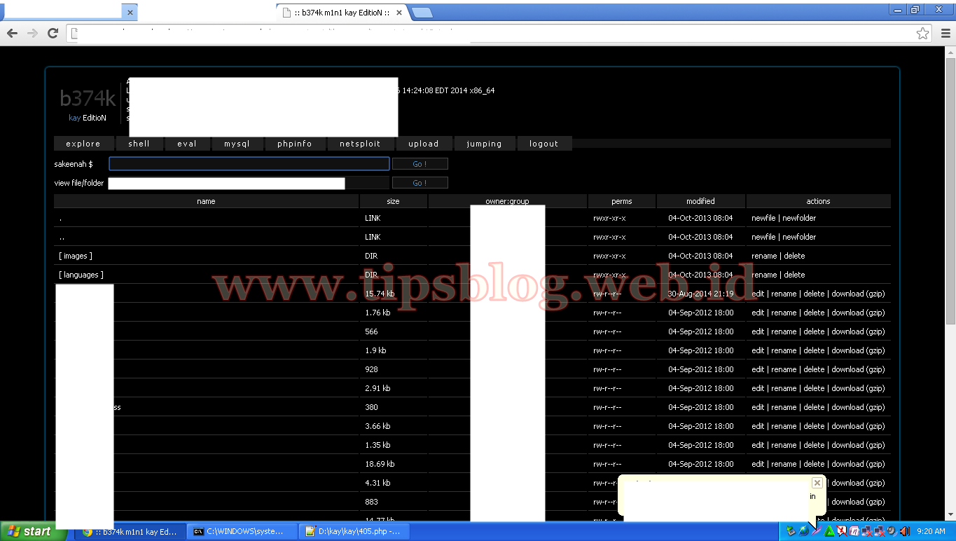 Cara Uploud / Tanam Shell Backdoor Di Joomla