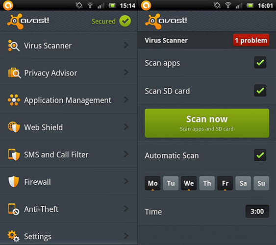 download avast antivirus android