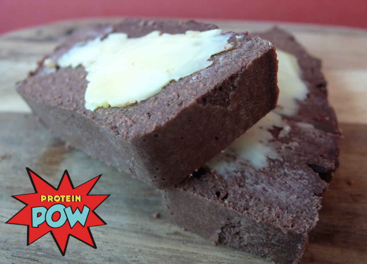 Music & a Dairy & GlutenFree Chocolate Protein Cake Loaf Recipe