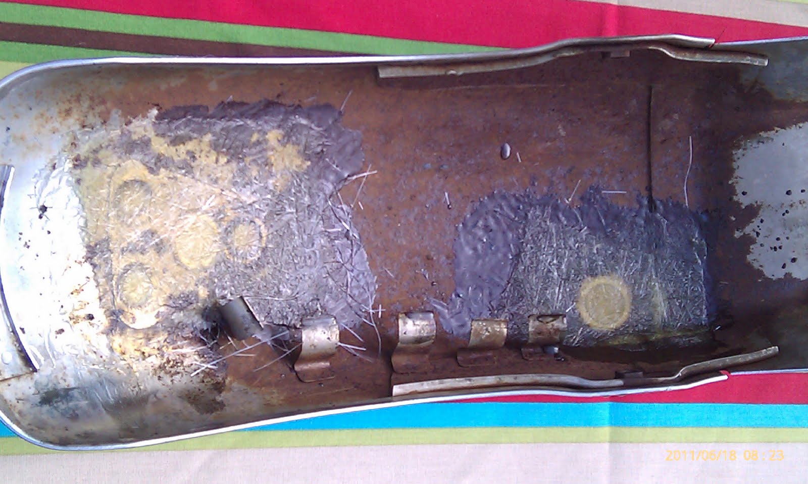 How To Fill holes in fender Fiberglass & Bondo