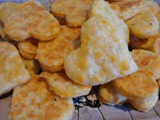 heart shaped crackers