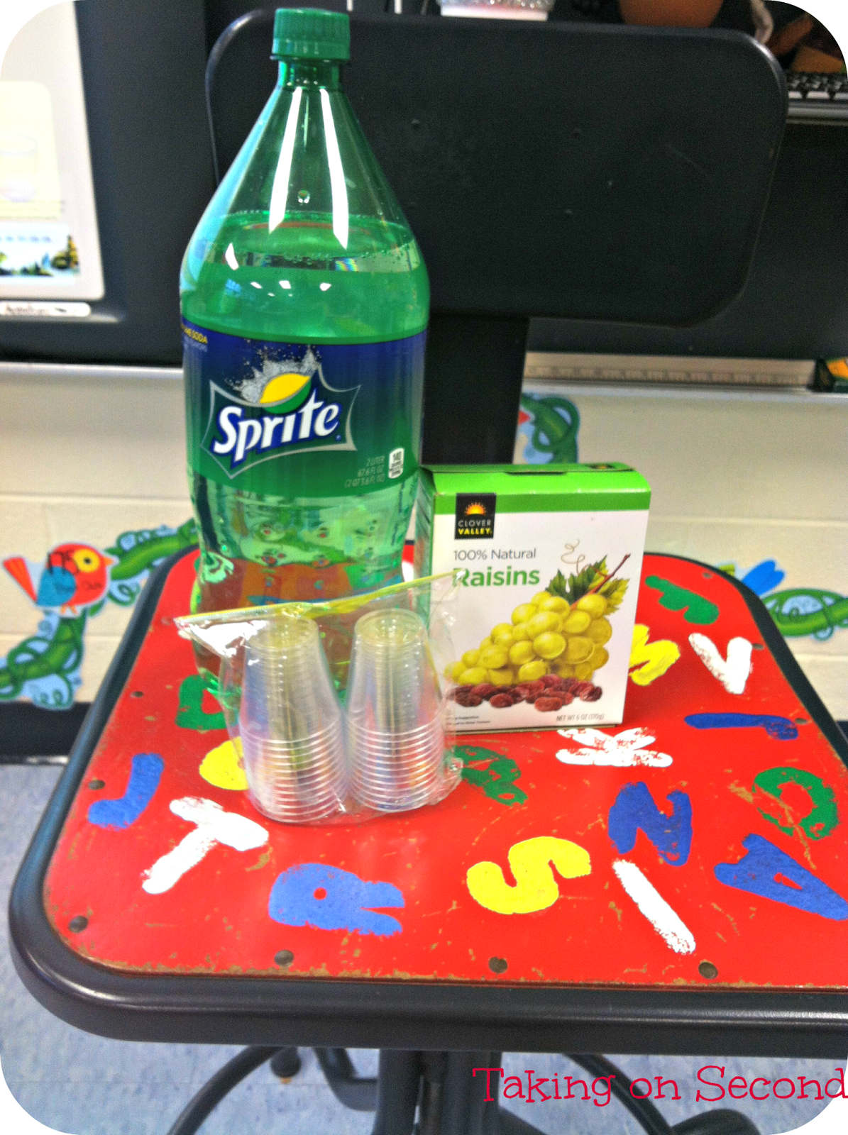 Dancing Raisins Taking on Second