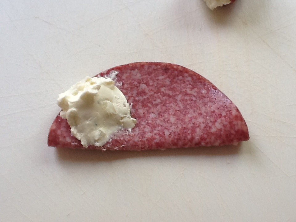 salami met roomkaas salami met roomkaas