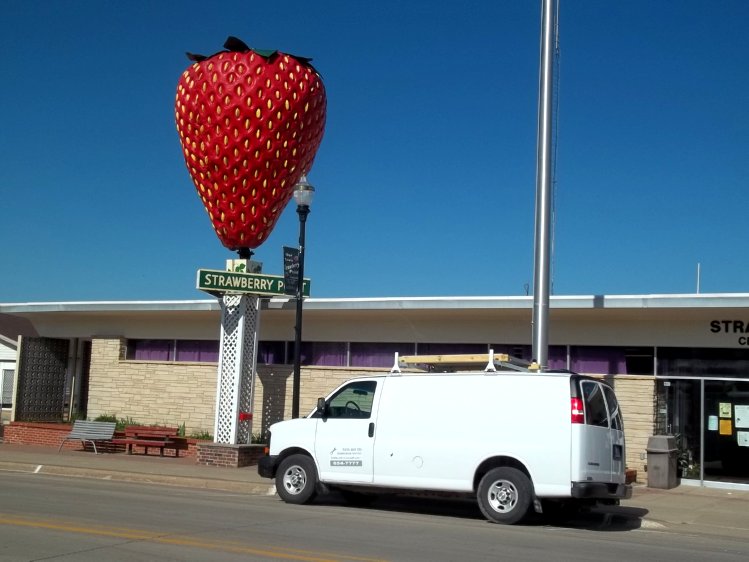 Trout Fishing at Strawberry Point Van Trekker