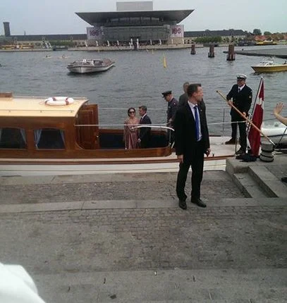 Crown Prince Frederik of Denmark and Crown Princess Mary of Denmark attend a concert in honor of Danish company Hempel’s 