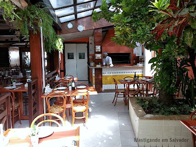 Restaurante Carro de Boi: Ambiente da loja da Boca do Rio