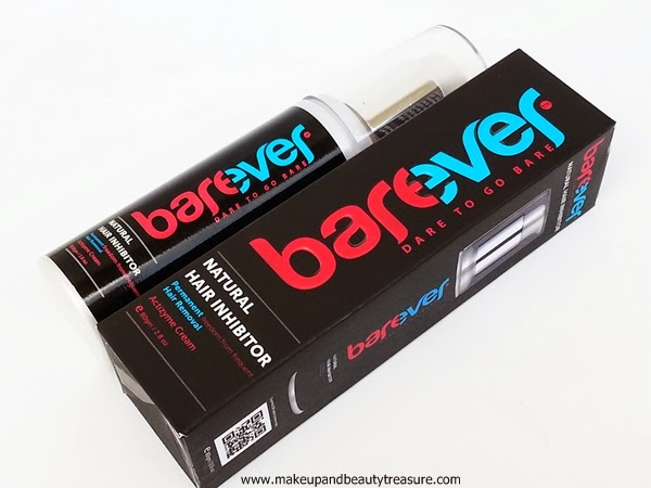 best makeup beauty mommy blog of india: Barever Natural Hair Inhibitor  Review