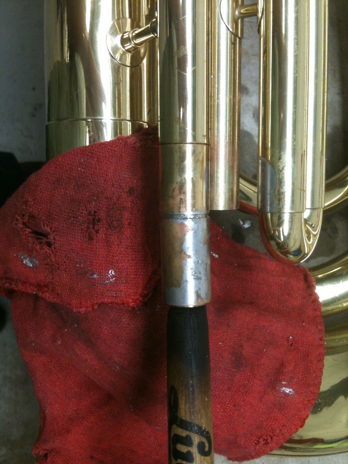 Instrumental Happenings... Tuba Stuck Slides and Fireballs